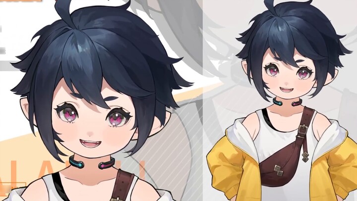 [tampilan model live2d] Ketika lesbian bisa bergerak, bisakah Anda menebak pria dan wanita?