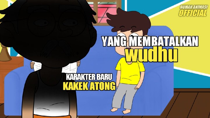 apa aja yang membatalkan wudhu-animasi lucu