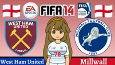 Kinako FIFA 14 | West Ham United VS Millwall (Dockers Derby)