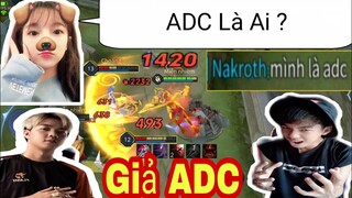 Giả Làm ADC Cả Team Ko Ai Biết - Bạn Nữ CuTe Hỏi ADC Là Ai | Hùng BK