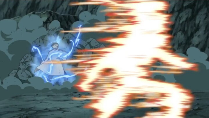 Naruto Counters Fourth Raikage's Max Speed Attack, Childhood Of Killer B Perfect Jinchūriki Engdub