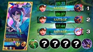 3x Savage in a Game🔥 (44 Kills Mythic Ranked Game) - Mlbb