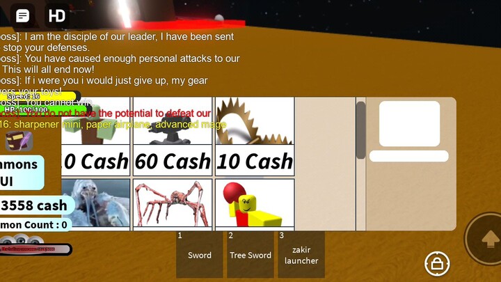 Janus Vs Boss Rush ll ya kids ll Roblox