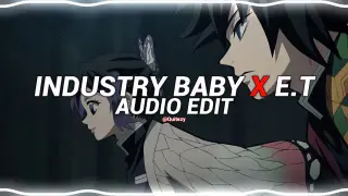 industry baby x e.t. - lil nas x & katy perry [edit audio]