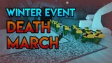 Death March: ONLY Barracks in Winter Event | Tower Battles [ROBLOX]