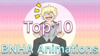 Top 10 BNHA Animation Memes My Hero Academia