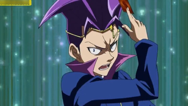 In Yu-Gi-Oh! ARC-V, Kurosaki Hayabusa defeats three enemies at once, the ultimate battle.