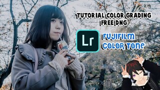 Tutorial Edit Foto Fujifilm Color Tone | Lightroom Mobile (android/IOS) |【Indonesia / Vtuber】