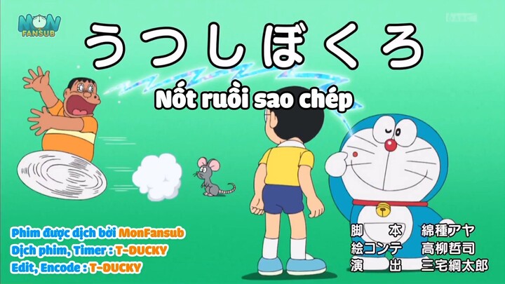 Doraemon 709 Vietsub:Nốt ruồi sao chép , Người máy nổi loạn