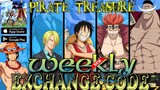 Pirate Treasure New! Exchange Code 🎁 Valid (02/12) One Piece game mobile RPG - android/iOS