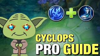 CYCLOPS TUTORIAL FOR MIDLANER | BEST AND EASY ( UNLI MANA )