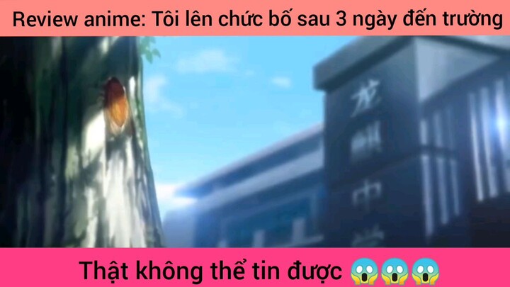 review phim anime về trường học