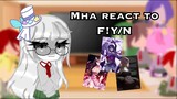 Mha react to F!Y/N {as Nezuko,Sakura and Raiden Shogun Ei} [🇮🇹🇺🇸]