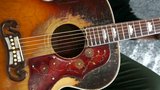Some violins are more fragrant as they are broken, such as this 1965 J200