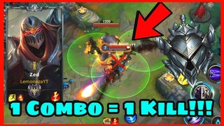 Lemonaza | ZED 1 COMBO = 1 KILL !!! | Wild Rift | Tốc Chiến #wildrift #tốcchiến