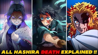 All 9 Hashira/Pillars Death Explained In Hindi | Demon Slayer