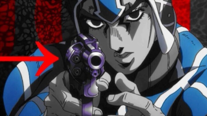 【JOJO】Counting how many bullets Mista was hit by