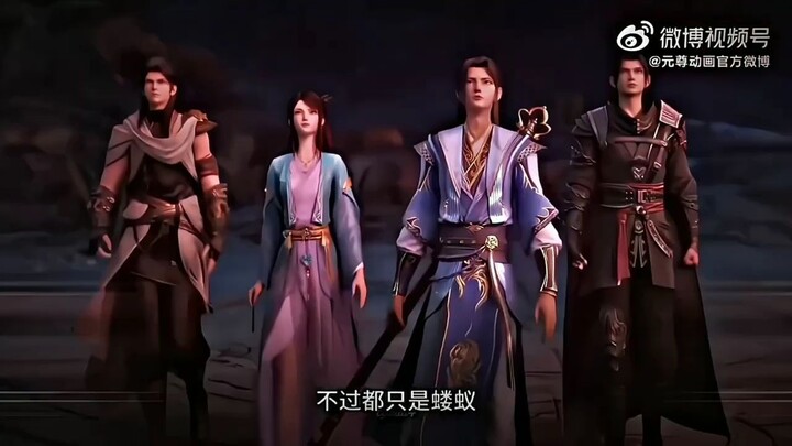 Moment Zhao Yuan & Yao Yao bertemu dengan Xiao Yan & Lin Dong