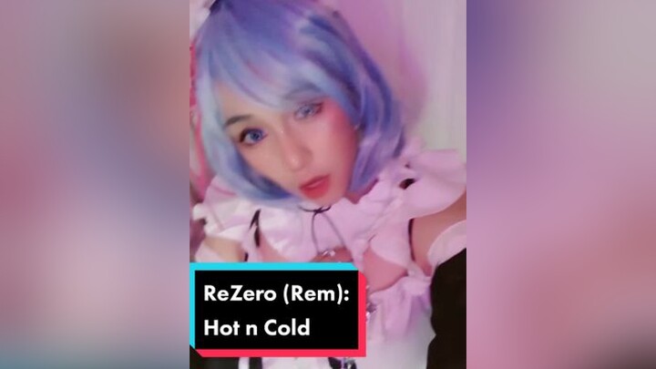 Hot and Cold Rem rezero remrezero remrezerocosplay remcosplay cosplay anime rezerocosplay minnvannadice maid maidoutfit maidcosplay cosplaytransition transition cosplaytransformation