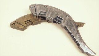 Wind of I: Hand-made restoration of Ultraman's ice axe, perfect shape, full of metallic feel