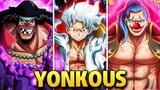 Todos os YONKOUS e SEUS PODERES Explicados | One Piece