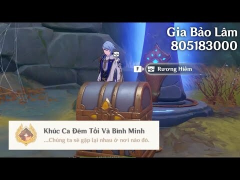 GENSHIN | Hướng dẫn lấy Thành Tựu ẩn "Khúc Ca Đêm Tối Và Bình Minh" và RƯƠNG HIẾM