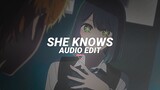 she knows - ne-yo ft. juicy j [edit audio]