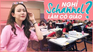 Hạnh Chee nghỉ Schannel đi làm cô giáo???😱😱