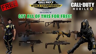*Cod Mobile* How To Get Free Epic Character & Epic Weapon | Cod Mobile World Championship 2021