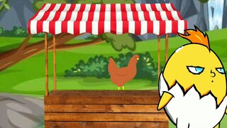 JANGAN DI TIRU !!! TELUR KOK NYURI AYAM !!!