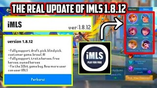 *UPDATE* APK IMLS VERSION 1.8.12 UNLOCK ALL SKINS MOBILE LEGENDS PATCH YU ZHONG