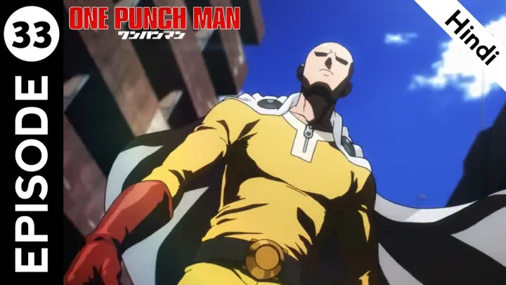 One Punch Man Episode 33 in Hindi | Garou VS Monster King Orochi | One Punch Man Season 3 Episode 9