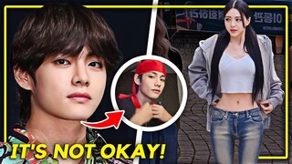 Taehyung wearing a durag, ITZY Yuna's alarming weight loss, Pentagon members leave CUBE