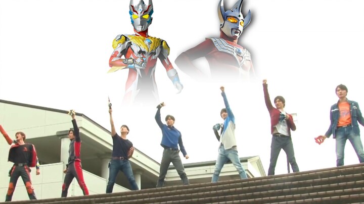 Ultraman Taiga Movie Behind the Scenes: I thought eight people transformed at the same time, but in 