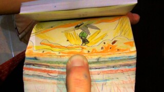 It took two months to draw the Seven Dragon Ball animation book, recreating the peak of Gohan's batt