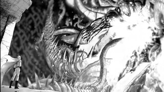 The strongest vs. the strongest, Saitama vs. Orochi vs. Tornado vs. Big Eye!