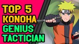 Top 5 Battle Tactician sa Konoha 💪 Naruto Tagalog