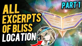 All Excerpts of Bliss Locations DAY 1 | Summertide Scales and Tales | Genshin Impact 4.8