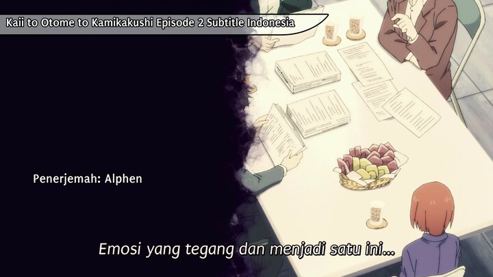 Kaii to otome to kamikakushi Eps 2 [Sub Indo]