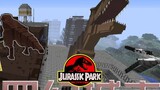 ต้องการใช้สิ่งทดแทนเพื่อครอง Jurassic World ไหม [มายคราฟSurvival Challenge] Escape from Jurassic 2