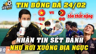 HLV U23 Timor Leste Như Rơi Xuống Địa Ngục Khi Nhận Tin Sét Đánh Sát Giờ Đấu U23 Việt Nam