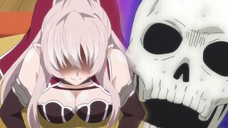 Drunk elf Ariane become naughty | Skeleton Knight in Another World