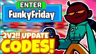 ALL NEW *2V2!! UPDATE* OP CODES! In Roblox FUNKY FRIDAY codes 2022