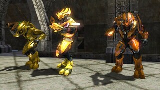 Halo 3 Elites with Halo Reach Armors