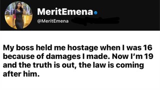 My boss held me hostage when I was 16 and now the truth is out, he unalived himself💔