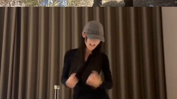 When the motion capture actor performed a victory dance