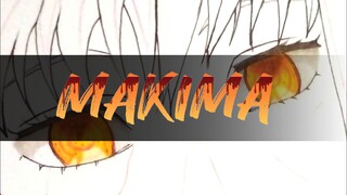 Mewarnai Mata Makima | Chainsaw Man