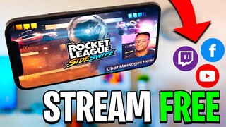 How To STREAM MOBILE GAMES to Twitch, YouTube, Facebook with FACECAM (NO CAPTURE CARD)(iOS/Android)