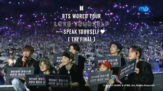 BTS WORD TOUR "LOVE YOOUR SELF" SPEAK YOURSELF [THE FINAL]