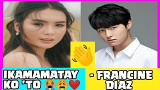 OMG FRANCINE DIAZ NAKATANGGAP MENSAHE MULA KAY YOON CHAN-YOUNG NG ALL OF US ARE DEAD TRENDING AGAD